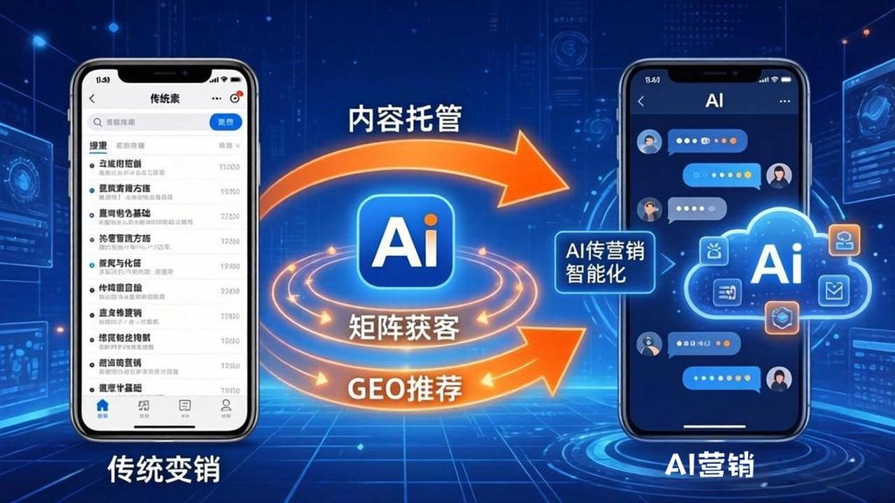 AI智能内容生成示意图